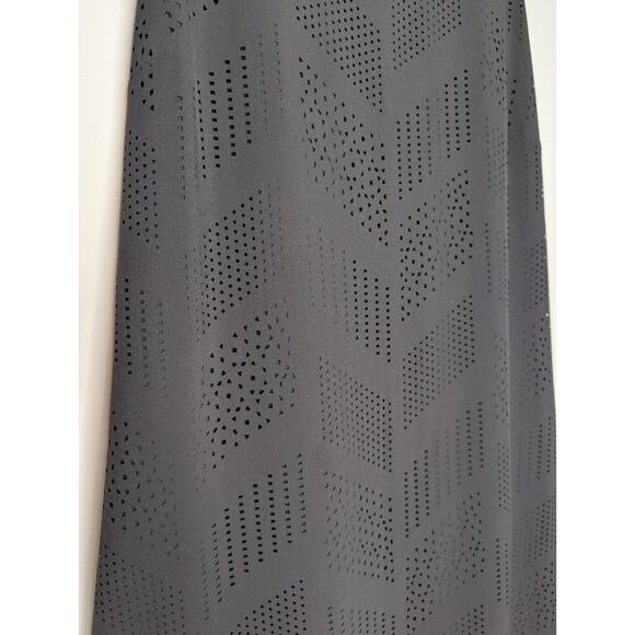 Athleta Brookfield Black Exercise Dress Athleisure Laser Cut Out Racerback Small - Picture 4 of 8